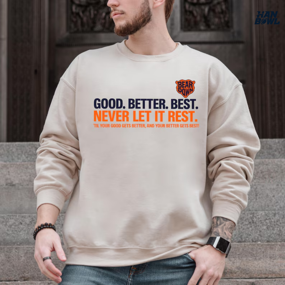 HanBowl™ Chicago Football Motivation Quote Sweatshirt