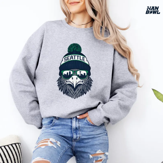 HanBowl™ Seattle Football Eagle Fan Sweatshirt