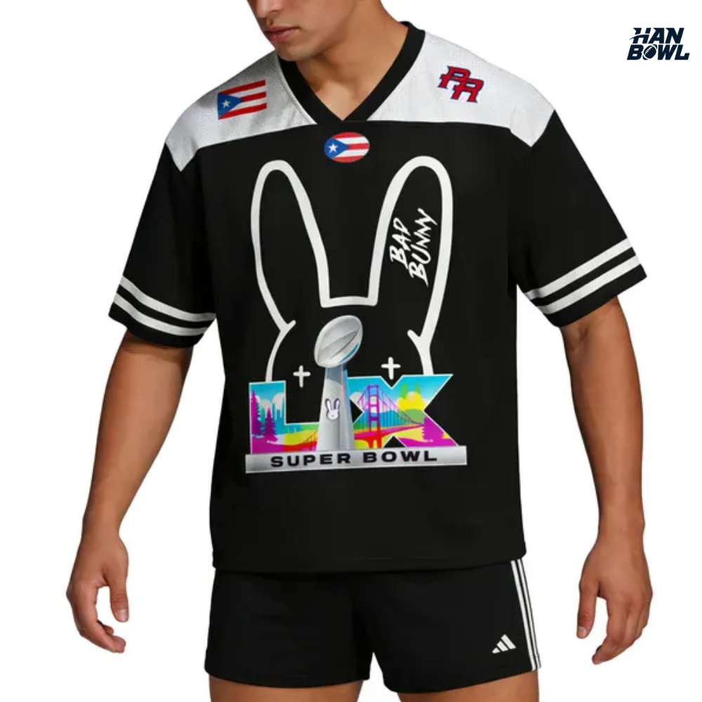 HanBowl™ Puerto Rico Football Mesh Jersey