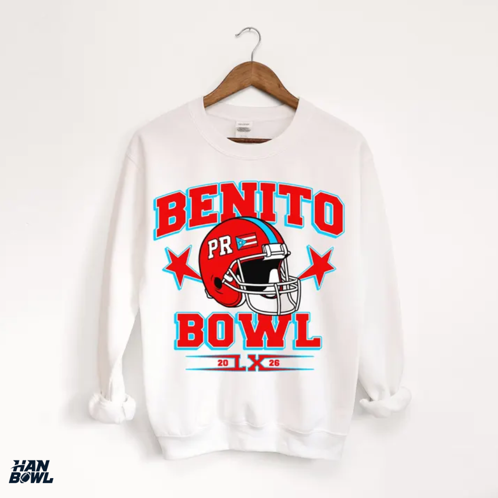HanBowl™ Puerto Rico Football Fan Sweatshirt