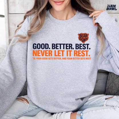 HanBowl™ Chicago Football Motivation Quote Sweatshirt