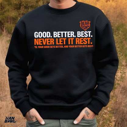 HanBowl™ Chicago Football Motivation Quote Sweatshirt