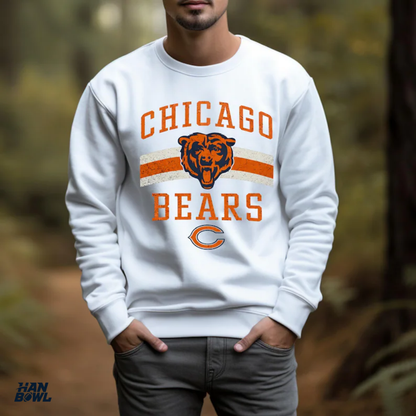 HanBowl™ Vintage Chicago Football Fan Sweatshirt