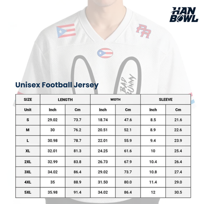 HanBowl™ Custom Football Crop Top Jersey