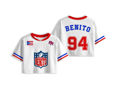 HanBowl™ Custom Football Crop Top Jersey